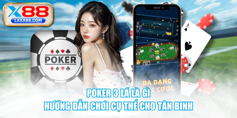 Poker 3 Lá Là Gì - Hướng Dẫn Chơi Cụ Thể Cho Tân Binh